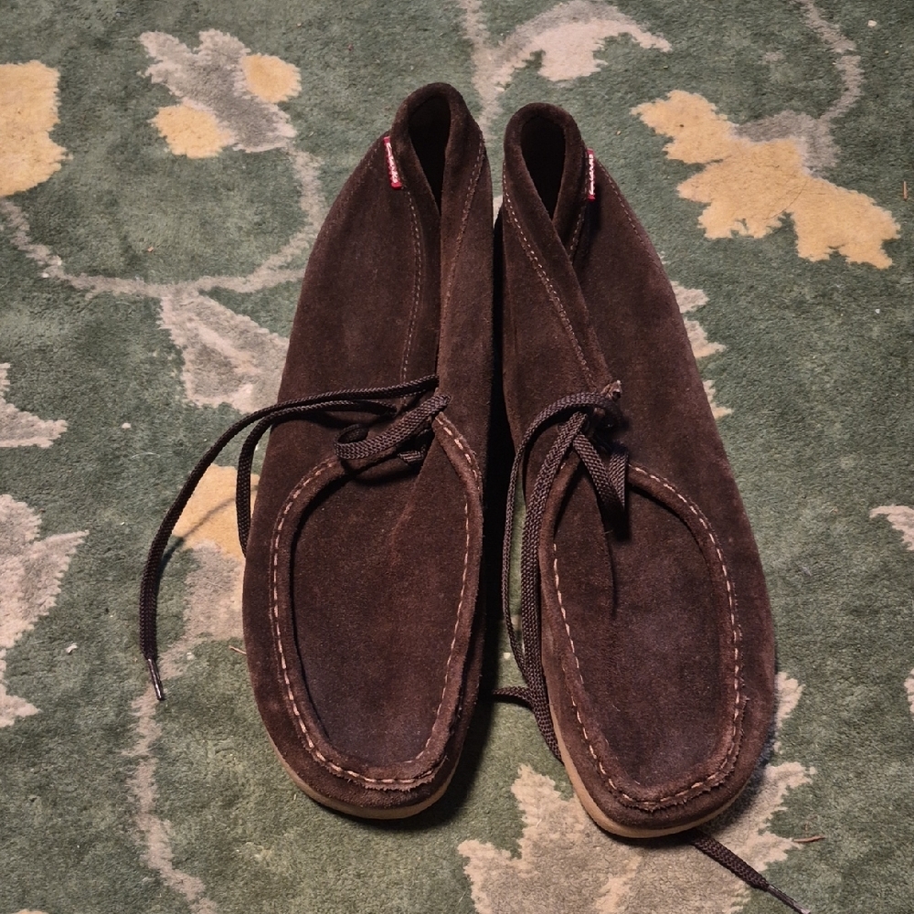 Clarks Dark Brown Chukka Boots